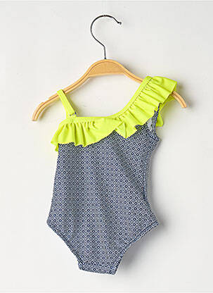 Maillot de bain 1 pièce bleu GILI'S fille