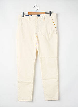 Pantalon droit blanc GANT homme
