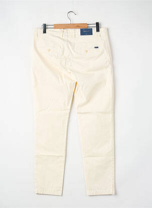 Pantalon droit blanc GANT homme