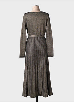 Robe mi-longue noir TWINSET femme