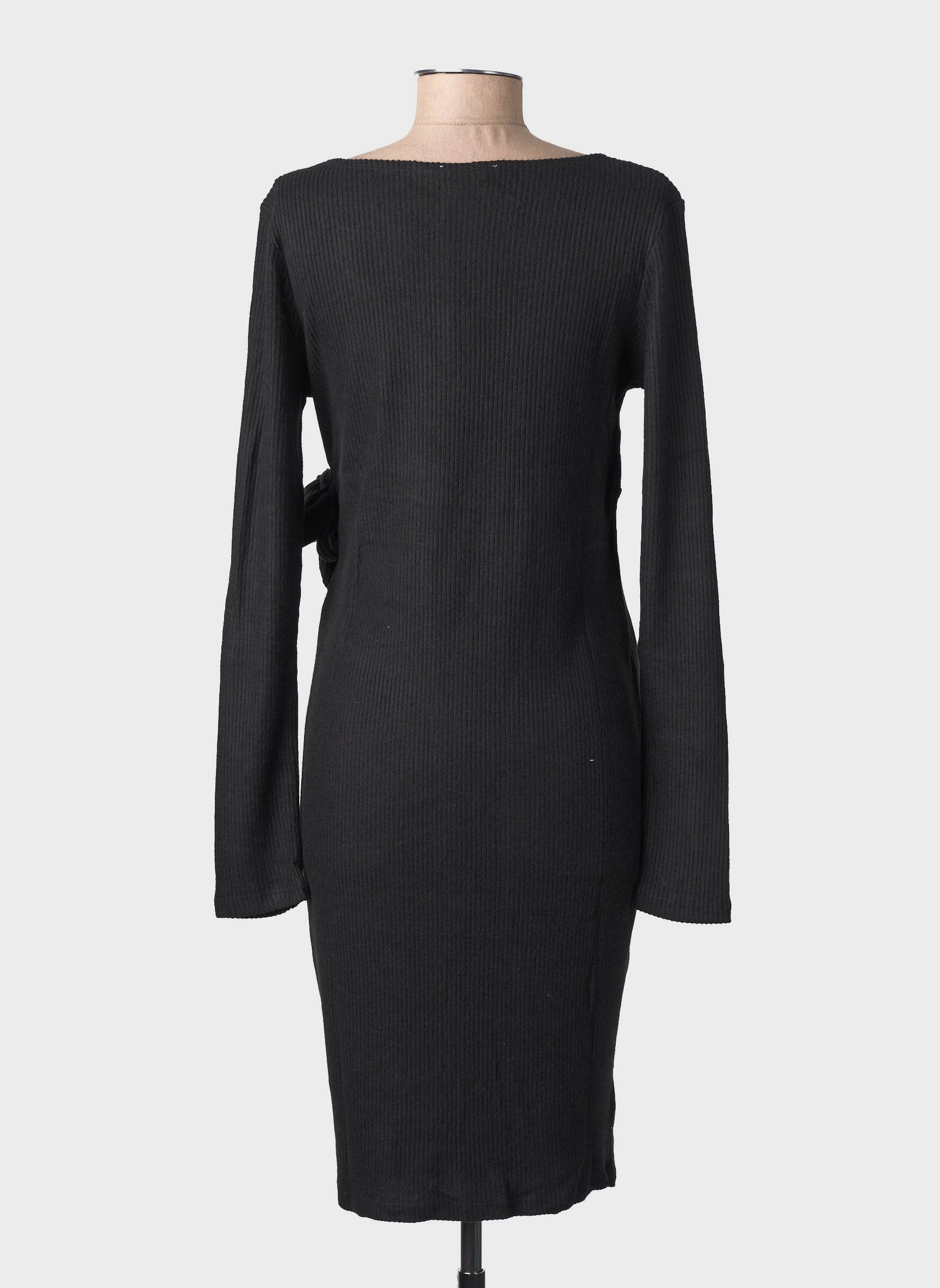 Robe mi-longue noir NOPPIES femme