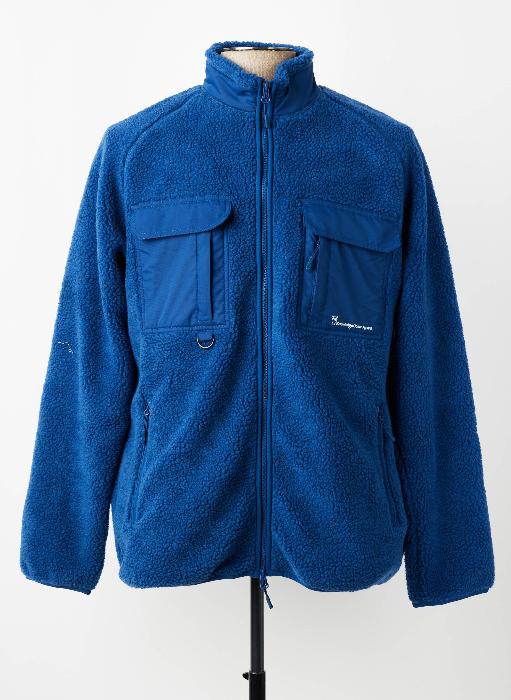 Polaire bleu KNOWLEDGE COTTON APPAREL homme