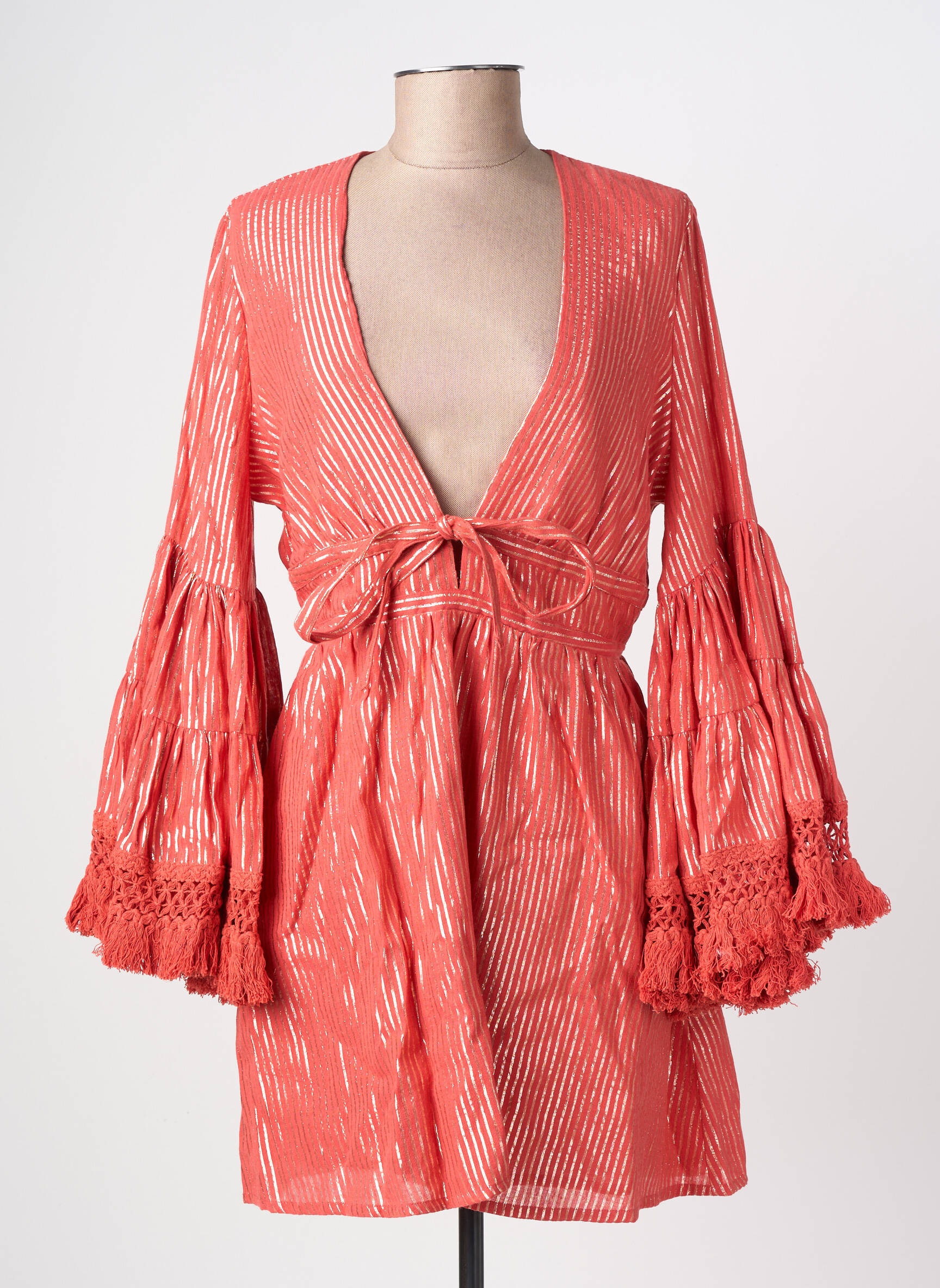 Robe courte orange SUNDRESS femme