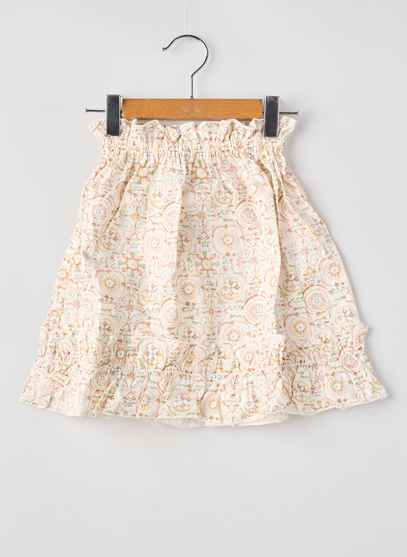 Jupe courte beige PETITE LUCETTE fille