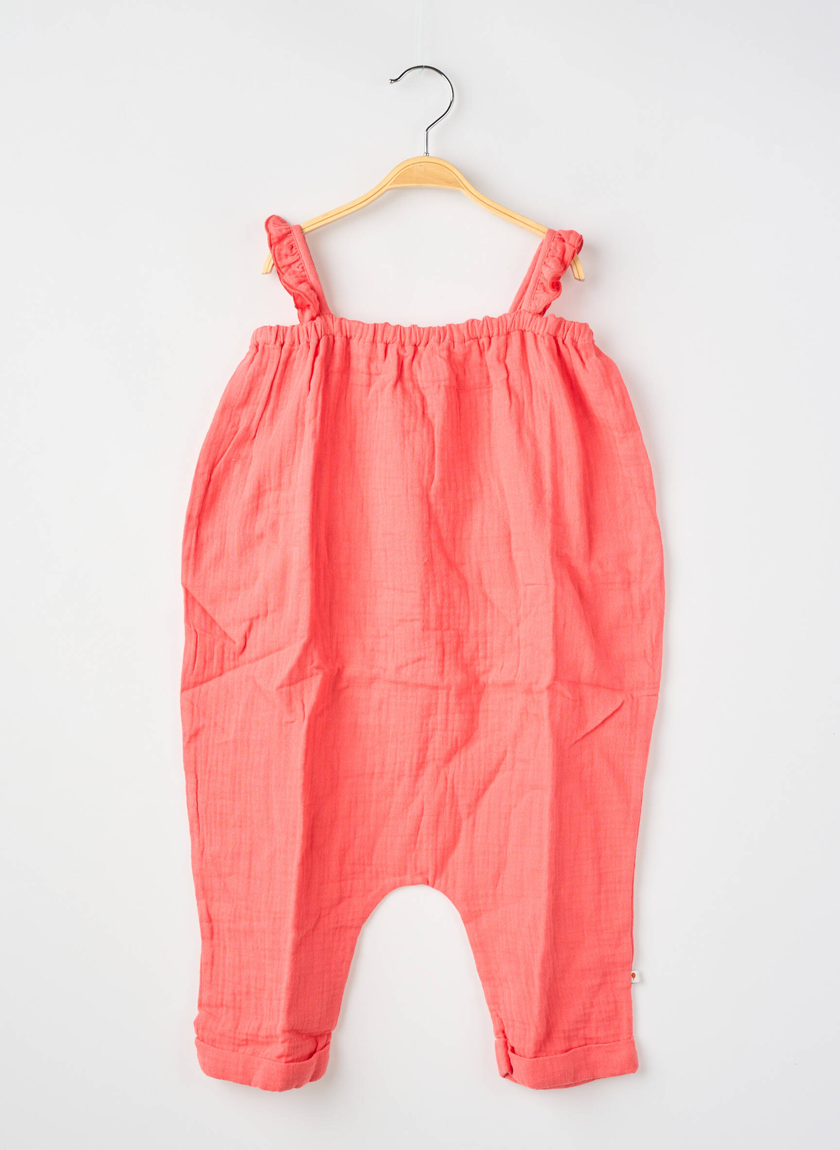 Combishort orange PETITE LUCETTE fille