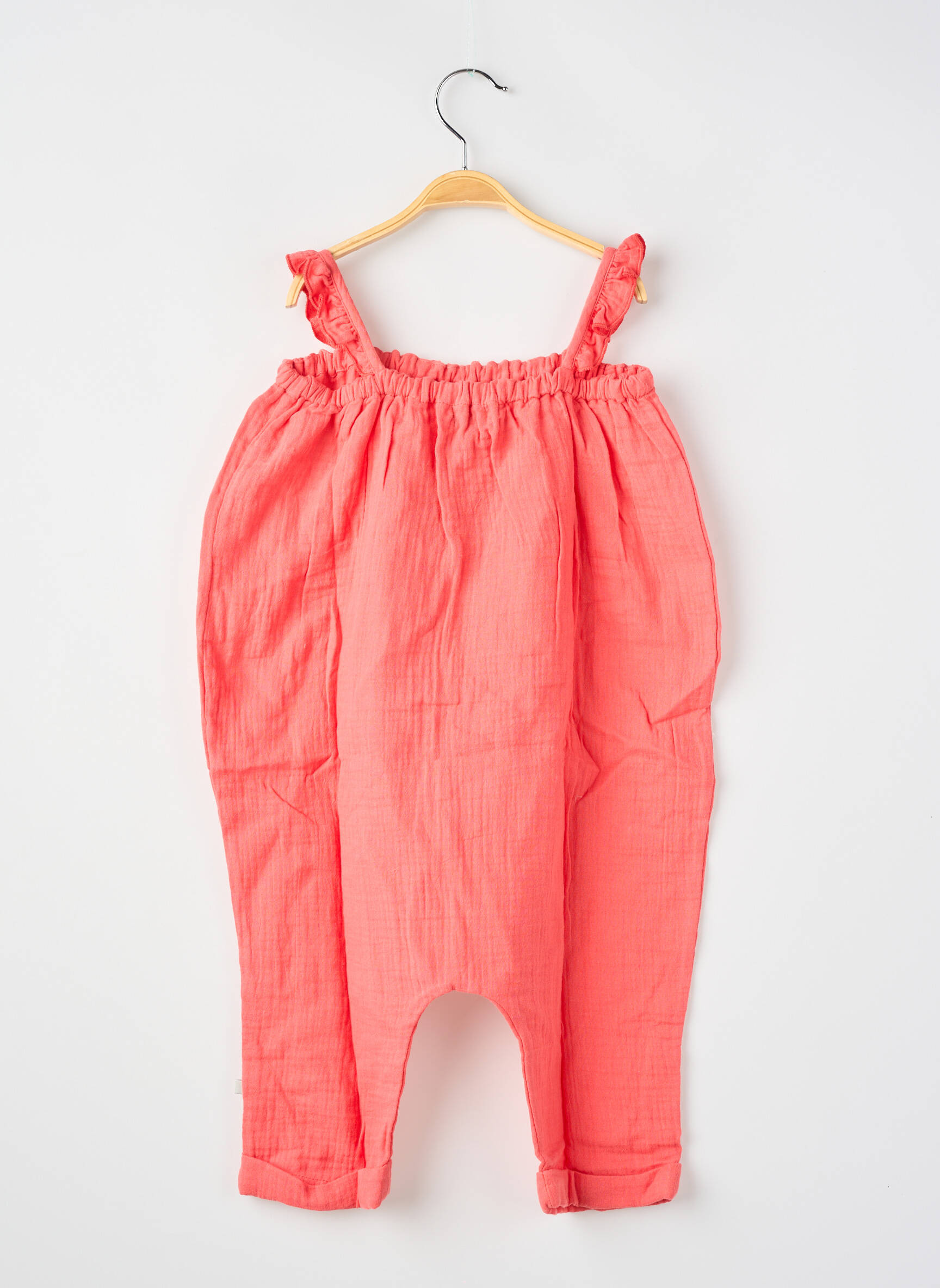 Combishort orange PETITE LUCETTE fille