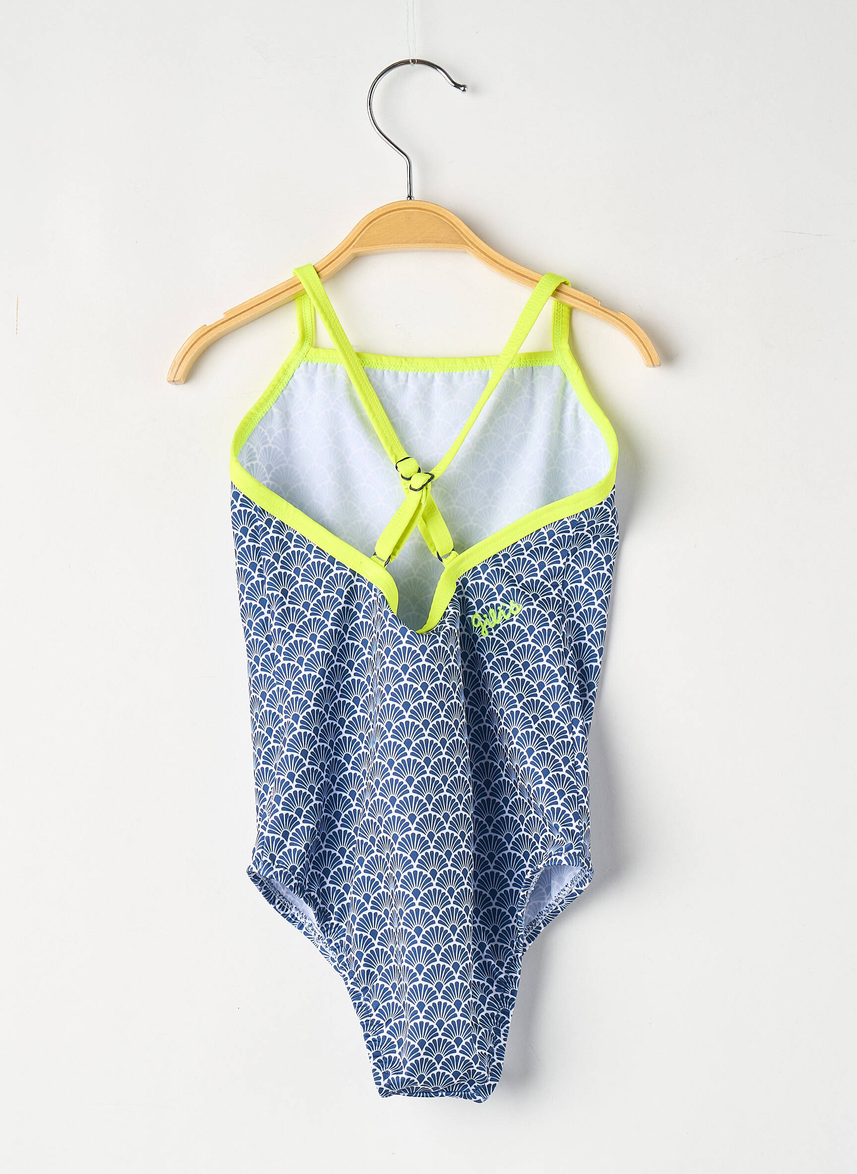 Maillot de bain 1 pièce bleu GILI'S fille
