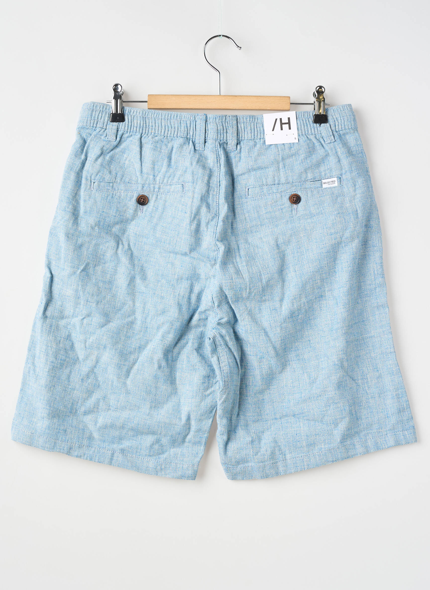 Short bleu SELECTED homme