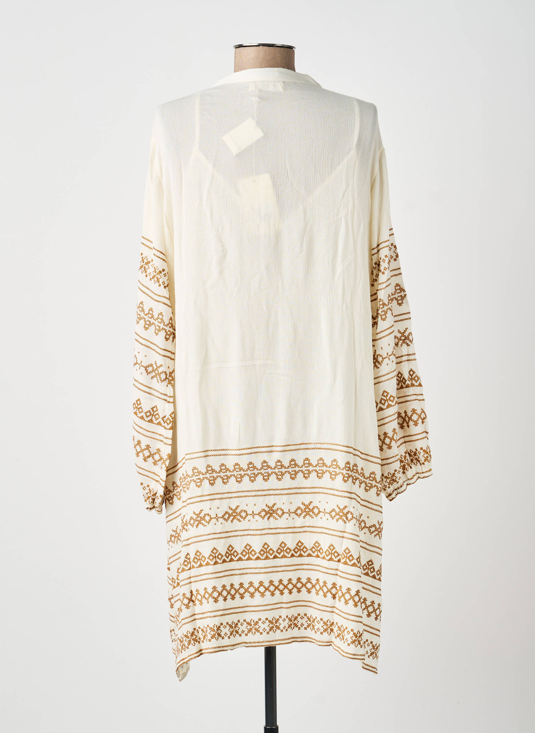 Robe courte blanc MAISON HOTEL femme