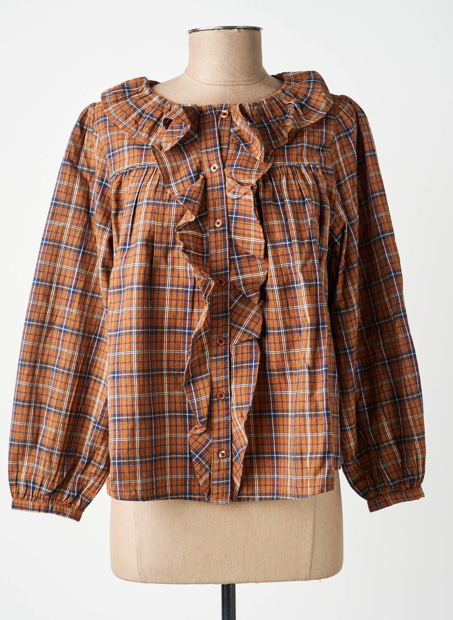 Top marron BELLE PIÈCE femme