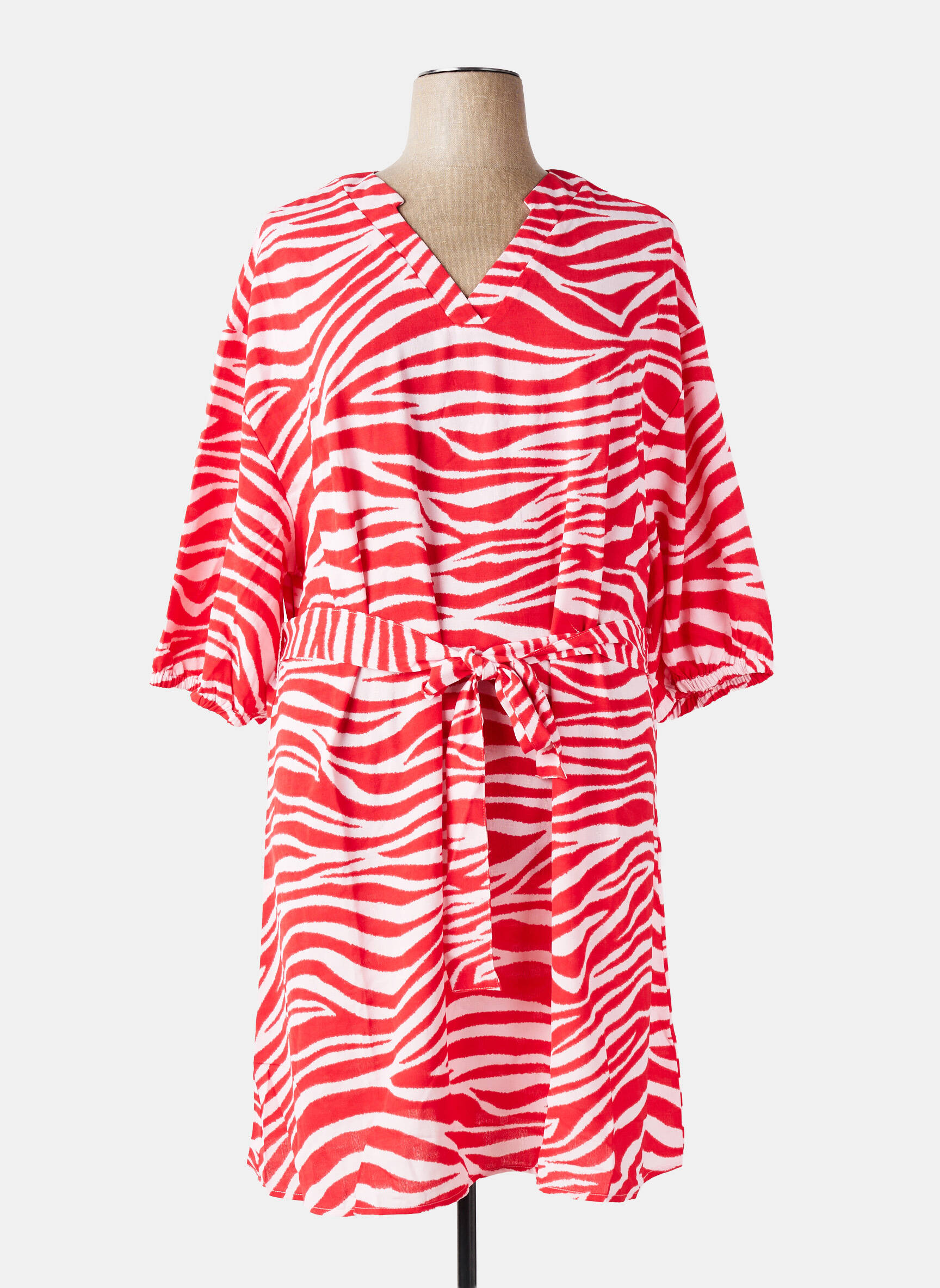Robe courte rouge VERO MODA femme