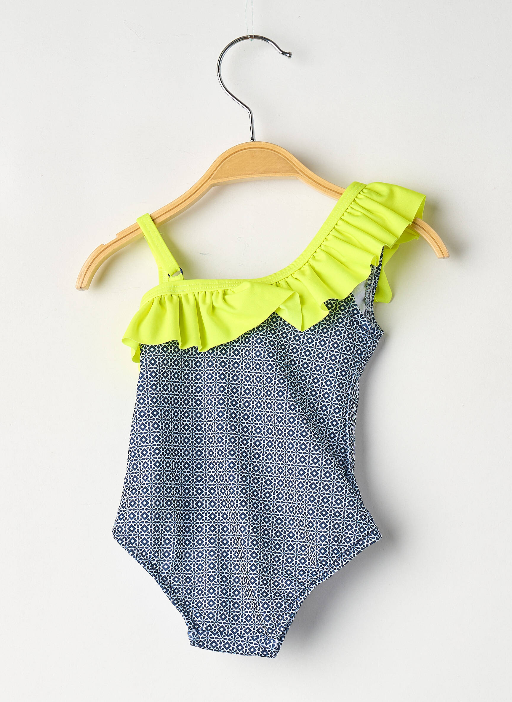 Maillot de bain 1 pièce bleu GILI'S fille