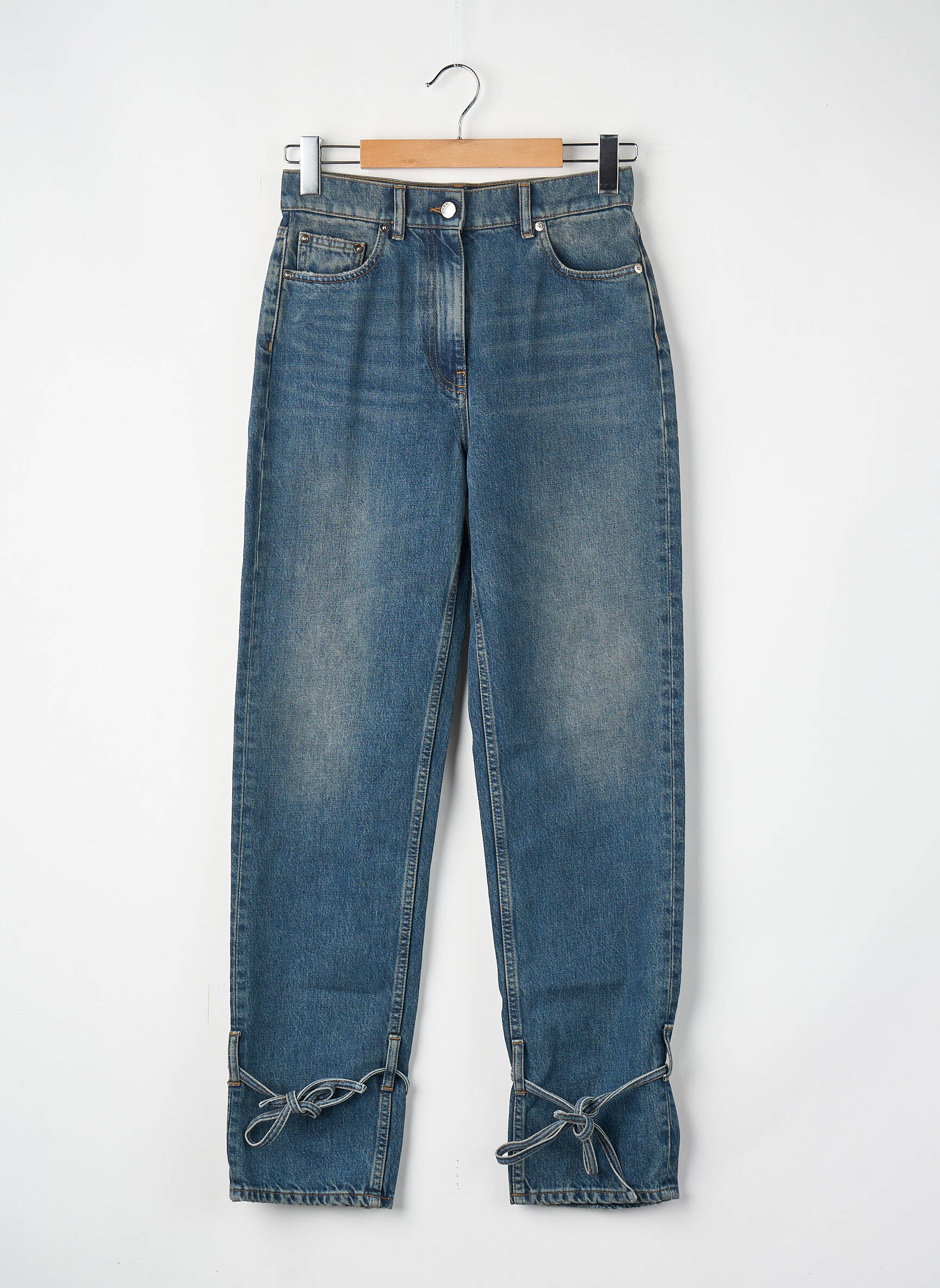 Jeans coupe droite bleu IRO femme