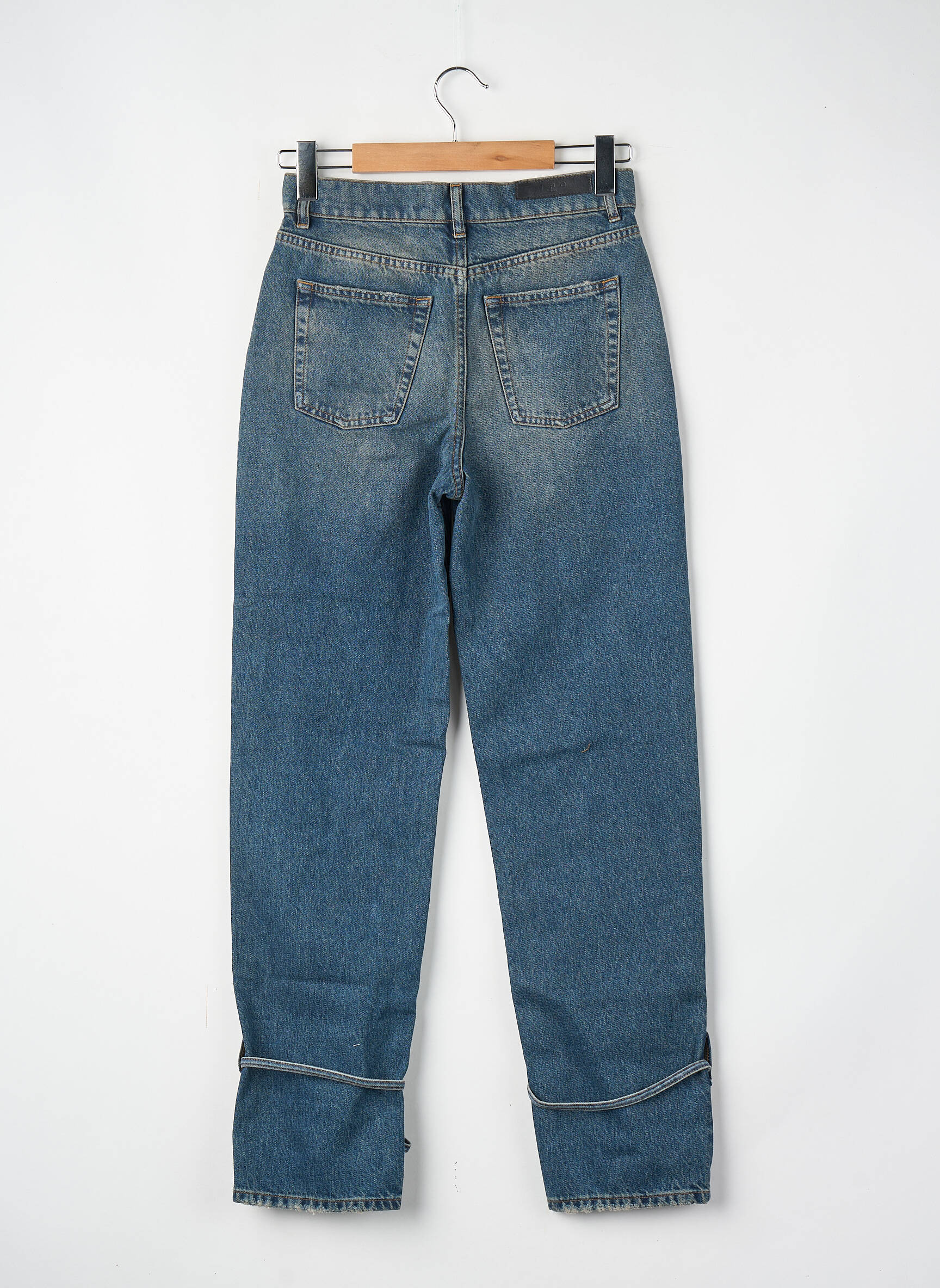 Jeans coupe droite bleu IRO femme