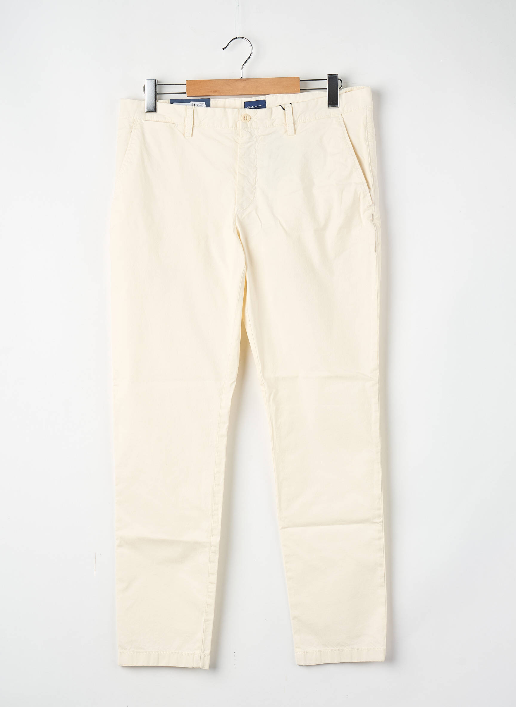 Pantalon droit blanc GANT homme