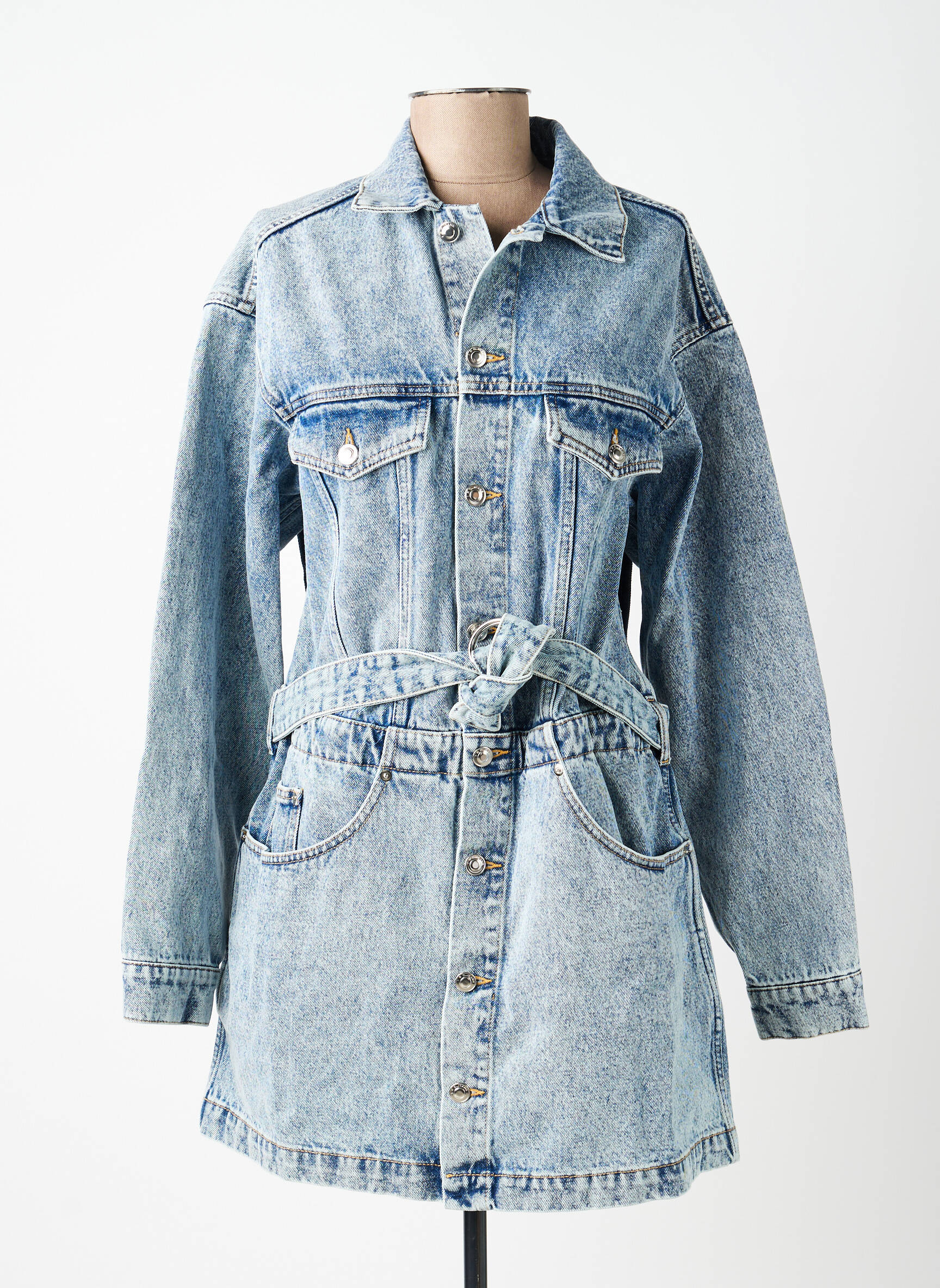Robe courte bleu IRO femme