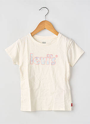 T-shirt blanc LEVI'S fille