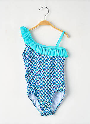 Maillot de bain 1 pièce bleu GILI'S fille