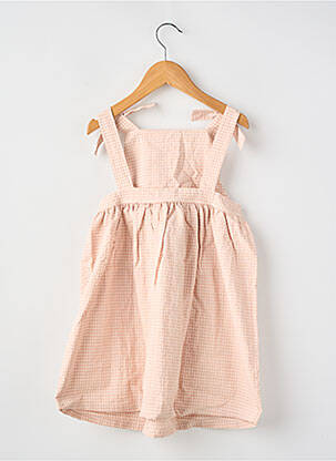 Robe courte rose PETITE LUCETTE fille