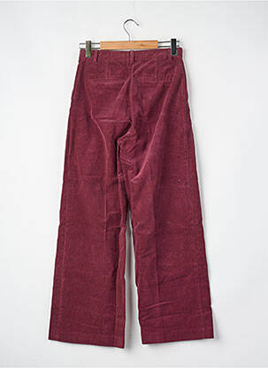 Pantalon large rouge BELLE PIÈCE femme