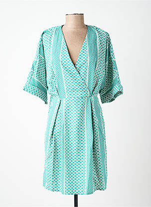 Robe courte vert VILA femme