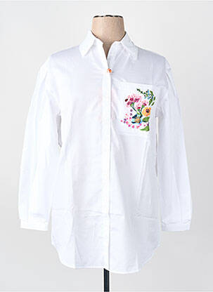Chemise manches longues blanc MAX&CO. femme