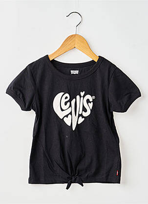 T-shirt noir LEVI'S fille