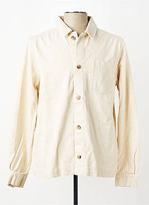 Chemise manches longues beige LES DEUX homme