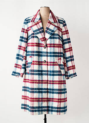 Manteau long blanc EVOKED VILA femme