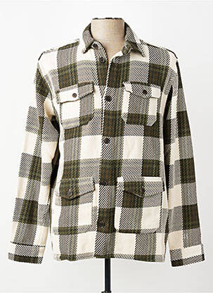 Chemise manches longues vert LES DEUX homme