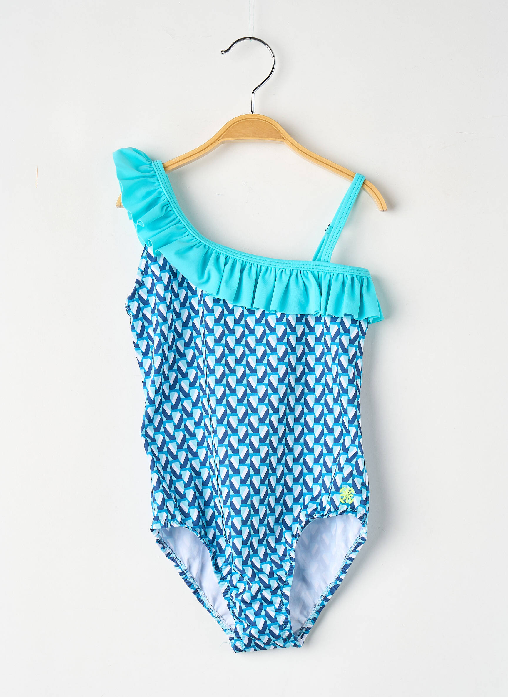 Maillot de bain 1 pièce bleu GILI'S fille