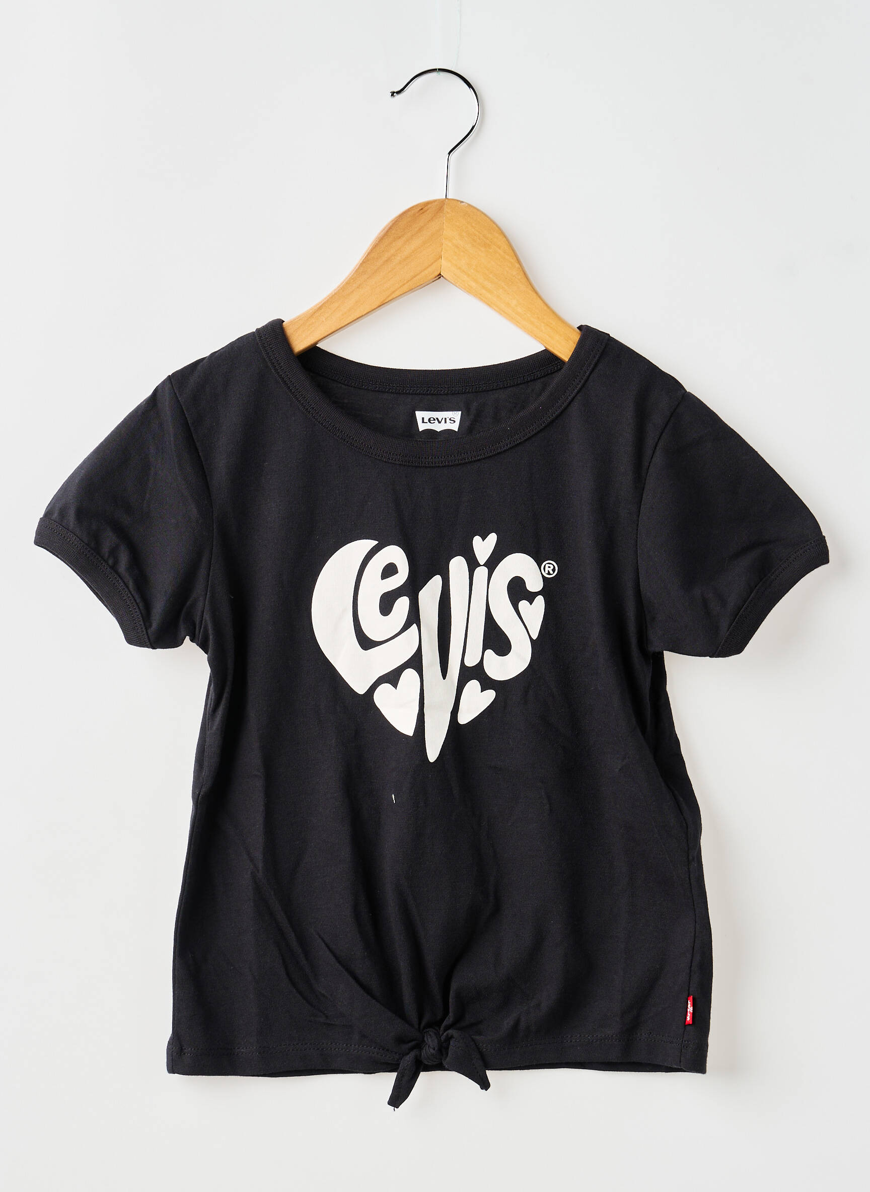 T-shirt noir LEVI'S fille