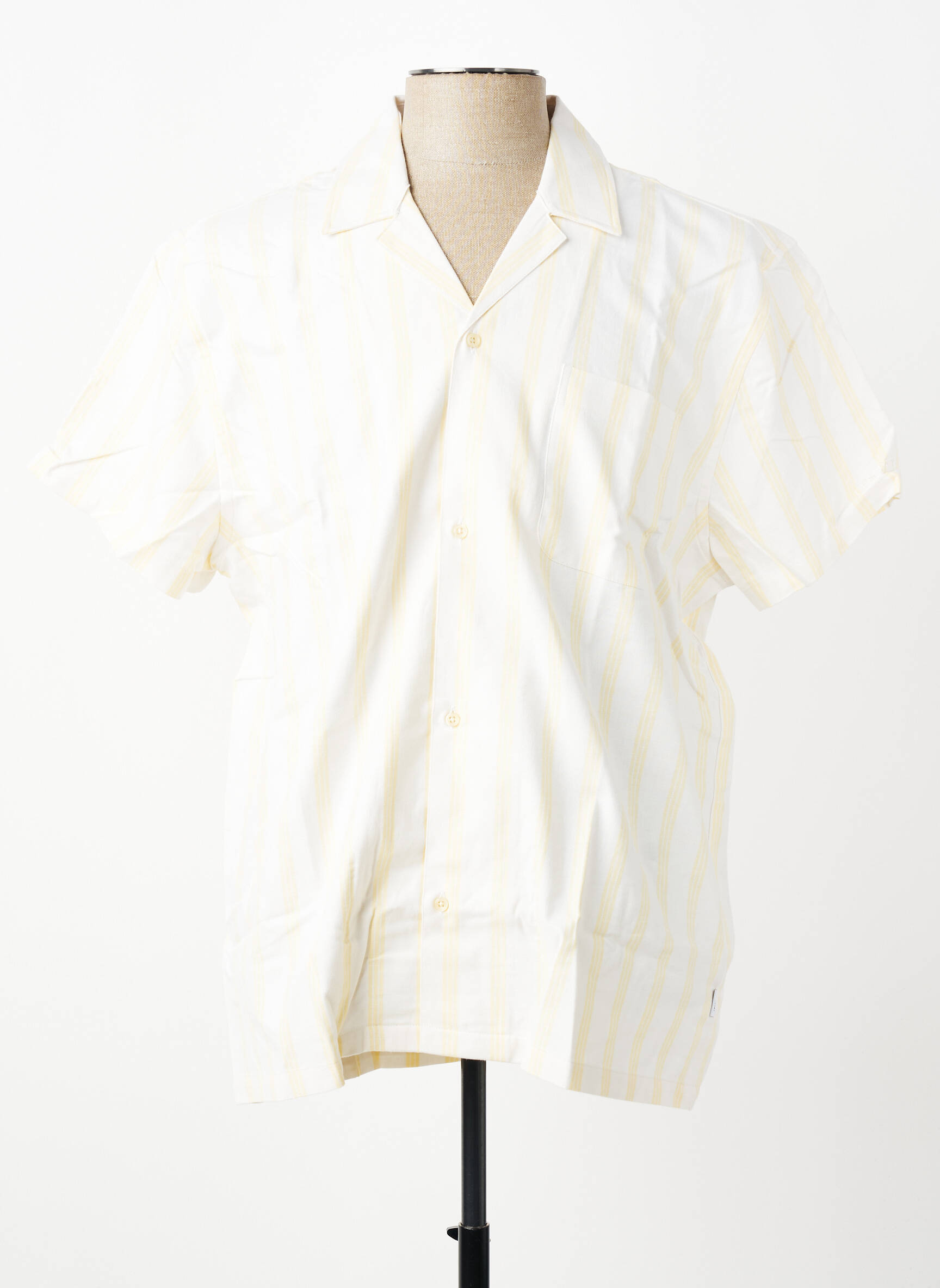Chemise manches courtes jaune LES DEUX homme