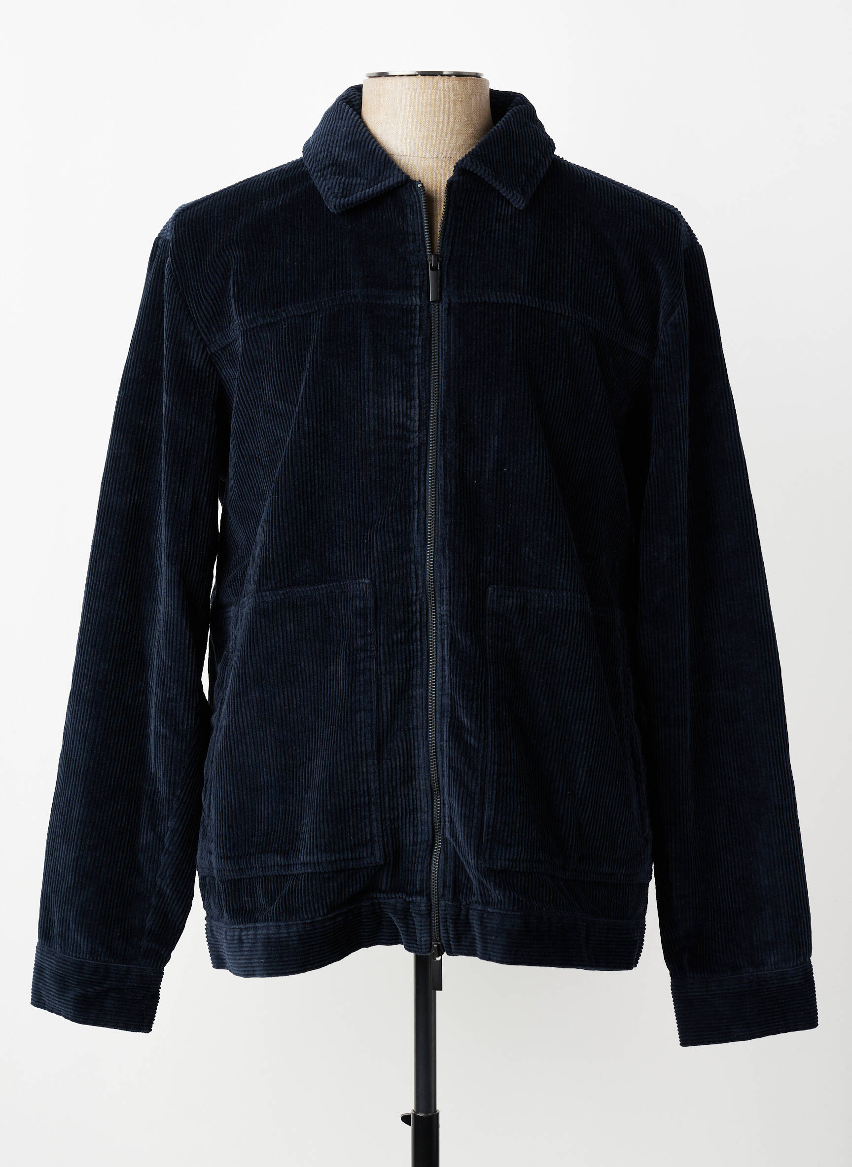 Blouson bleu KNOWLEDGE COTTON APPAREL homme