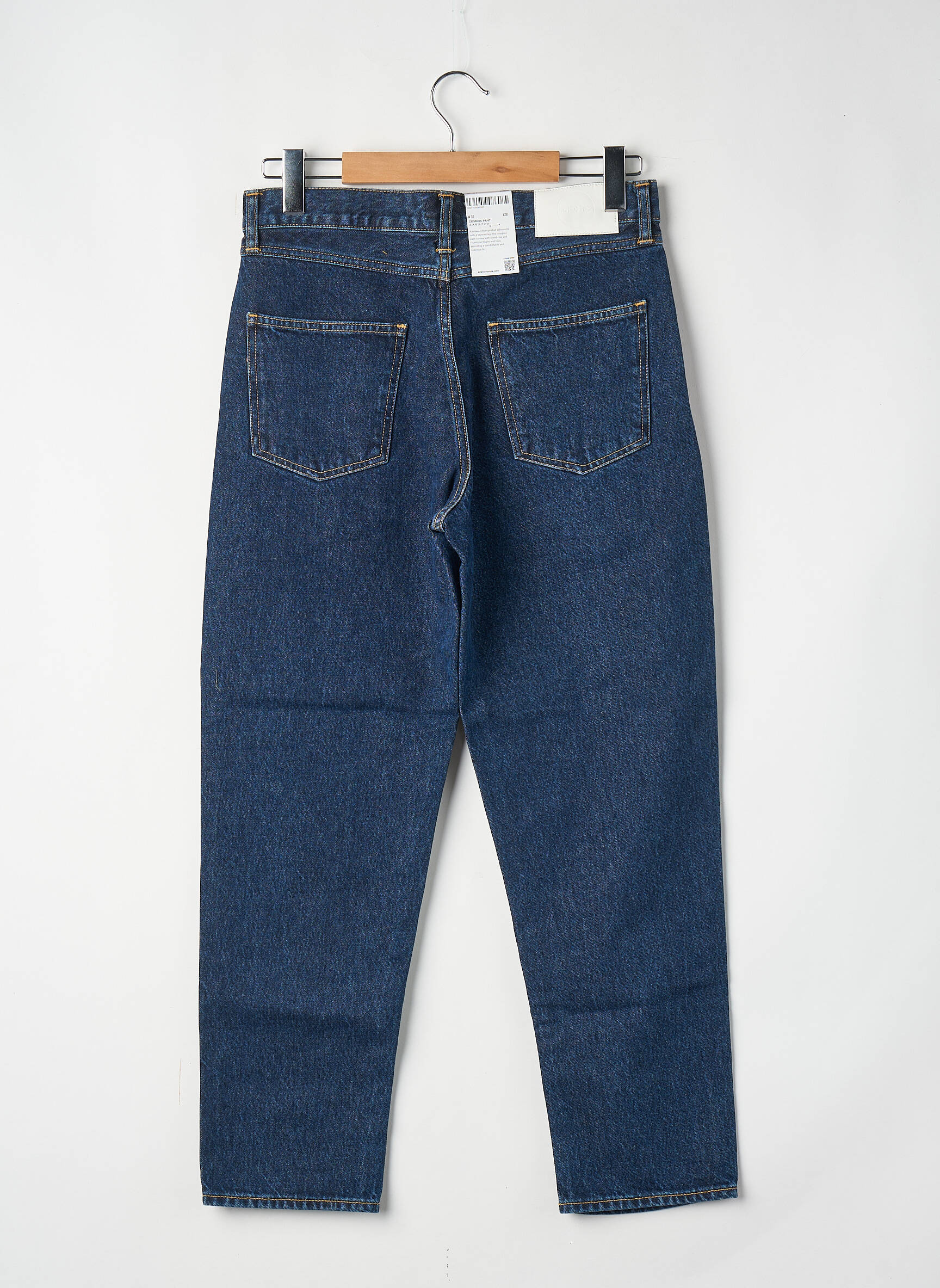 Jeans coupe droite bleu EDWIN homme