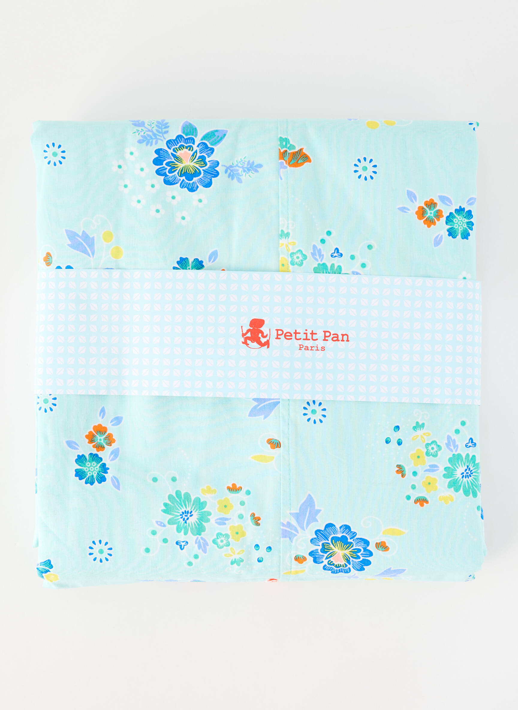 Parure de lit bleu PETIT PAN unisexe