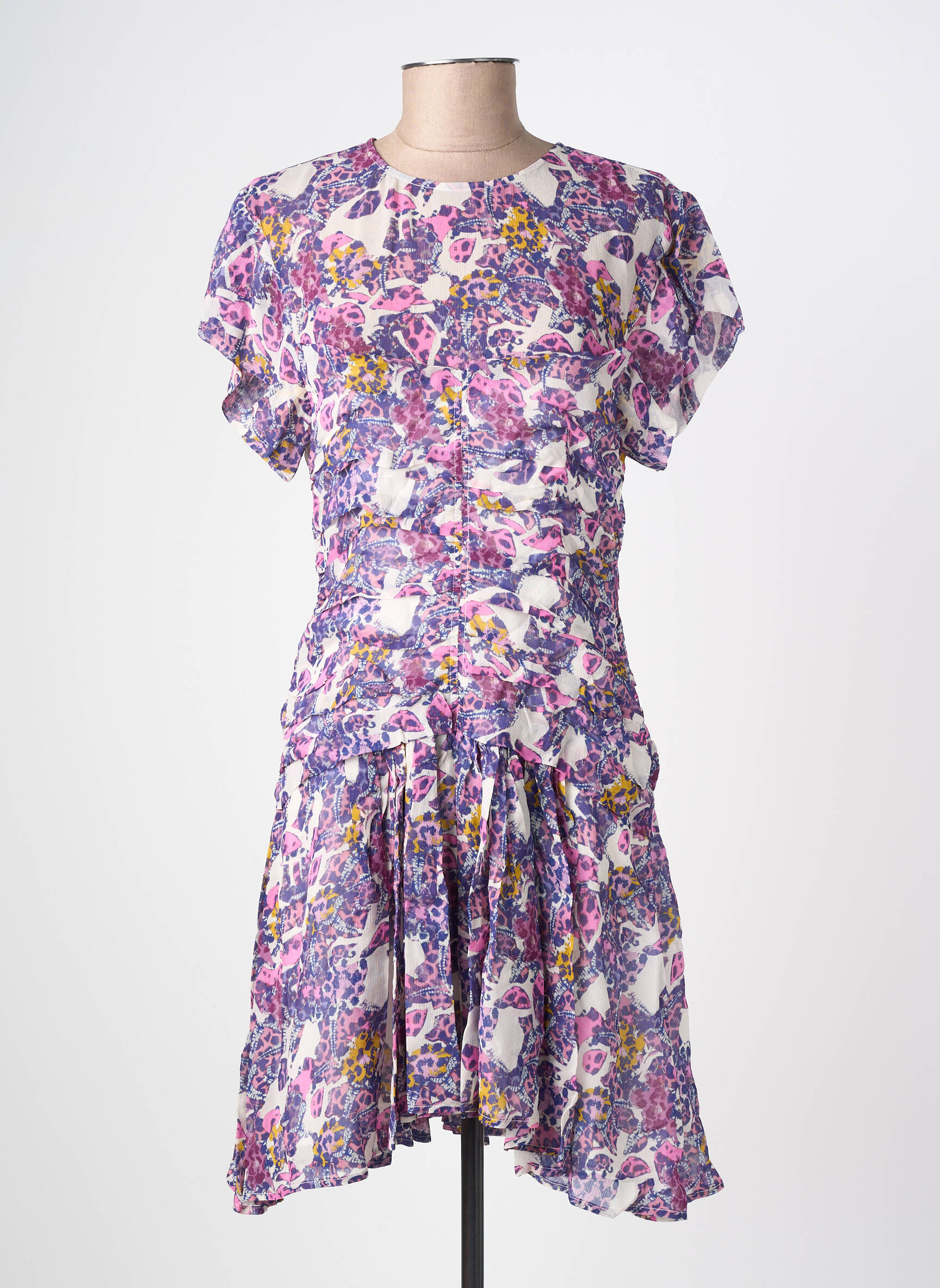 Robe mi-longue rose IRO femme