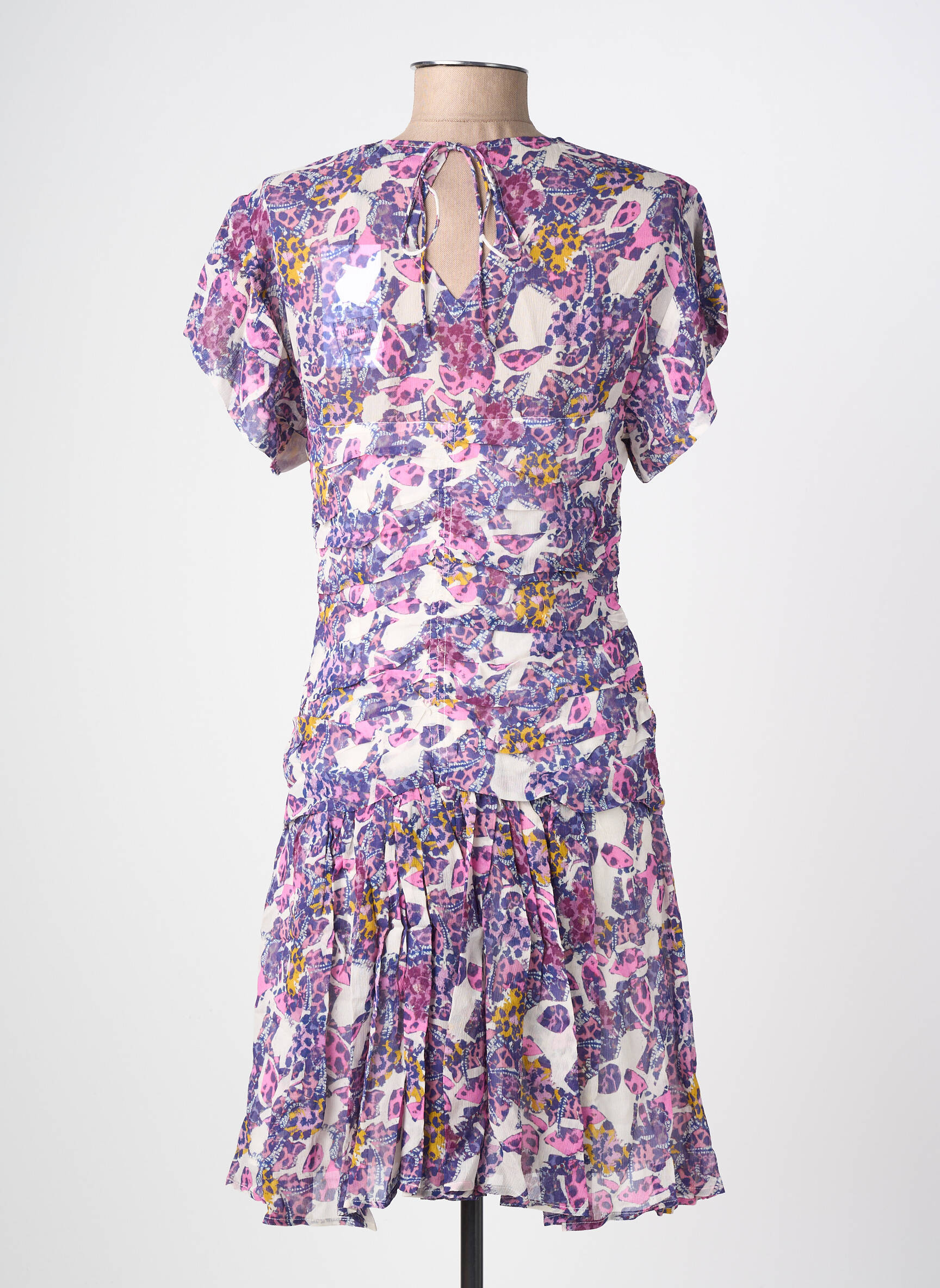 Robe mi-longue rose IRO femme