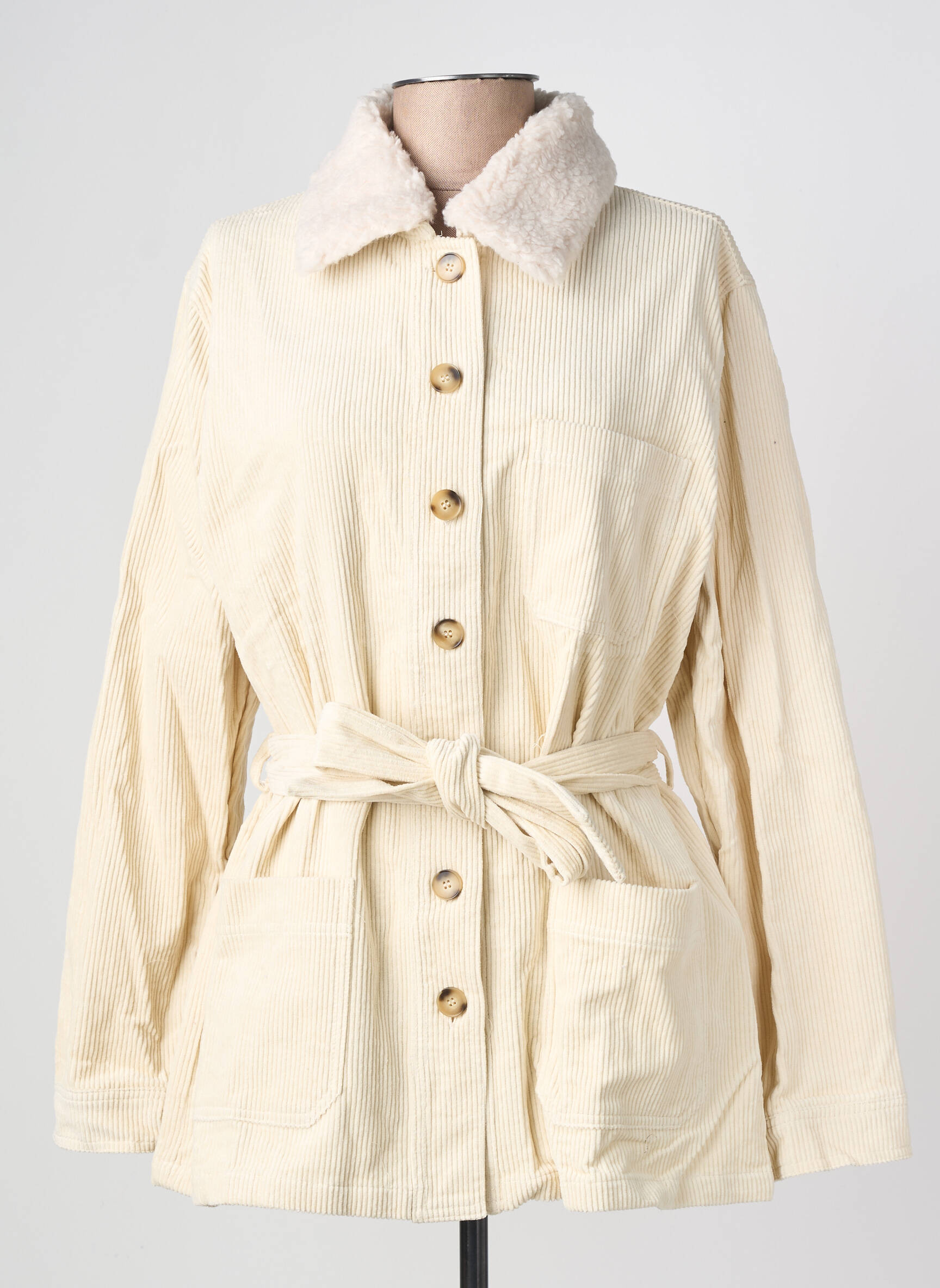 Blouson blanc GRACE & MILA femme