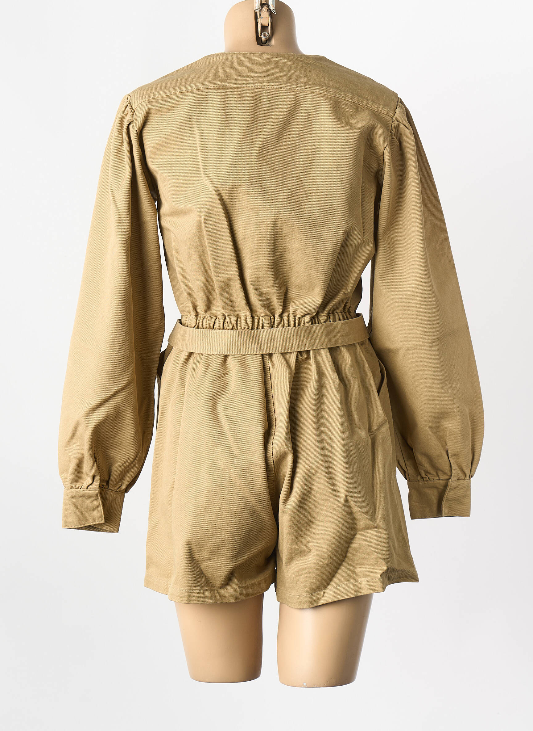 Combishort kaki THE NEW SOCIETY femme