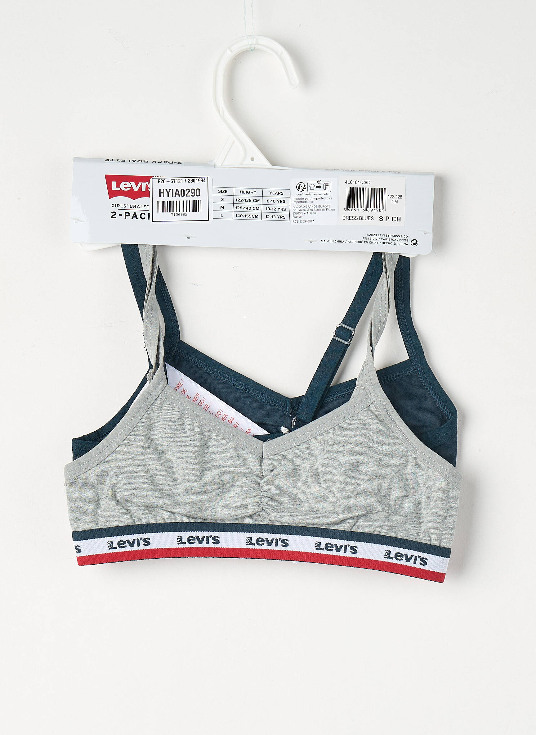 Soutien-gorge bleu LEVI'S fille