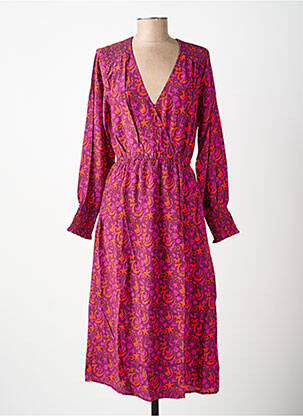 Robe longue rose SOI PARIS femme