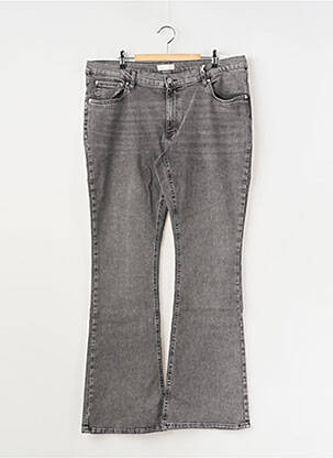 Jeans bootcut gris GINA TRICOT femme