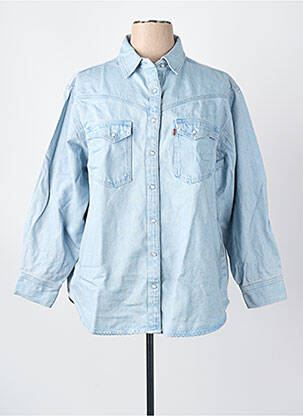 Chemise manches longues bleu LEVI'S femme