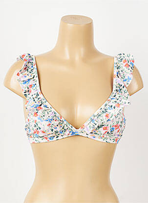 Haut de maillot de bain multicolore PIECES femme