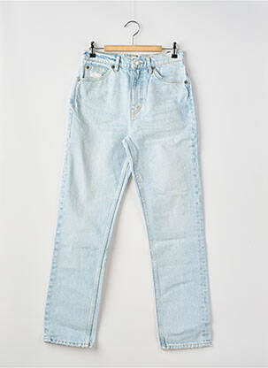 Jeans coupe droite bleu RE/DONE femme