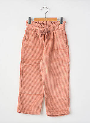 Pantalon droit orange THE NEW SOCIETY fille
