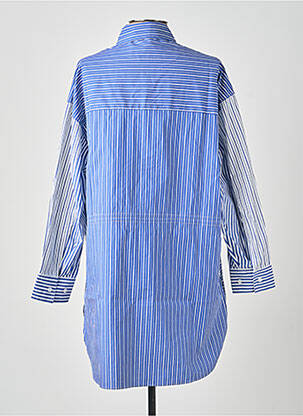 Chemise manches longues bleu SECOND FEMALE femme