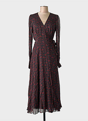 Robe mi-longue noir RALPH LAUREN femme