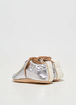 Chaussons/pantoufles argent EASY PEASY fille